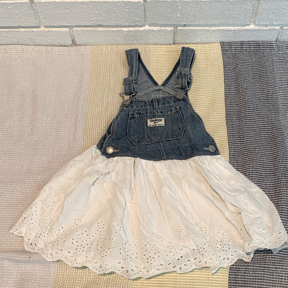 OshKosh B’gosh Overall Dress- 4T
